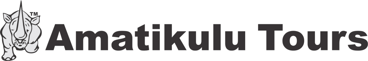 Amatikulu Tours logo featuring their trademarked Rhino