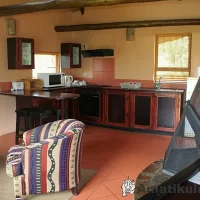 “Bathtub at Didima Camp – comfortable bathroom feature in chalet accommodation in the Drakensberg, KwaZulu-Natal, South Africa