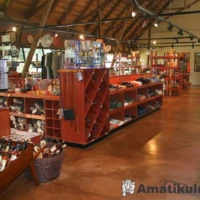 Curio shop at Didima Camp – onsite store offering essentials, snacks, and souvenirs in Drakensberg, KwaZulu-Natal, South Africa