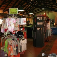 Interior view of the Giant’s Castle supply store offering firewood, snacks, and essentials