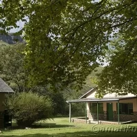 Self-catering chalet at Injisuthi Camp with mountain views and natural surroundings in uKhahlamba-Drakensberg Park, South Africa