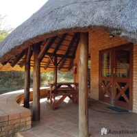 4 Bed Self-Catering Chalet at Ntshondwe Camp surrounded by Ithala’s rugged cliffs