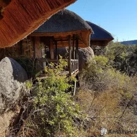 Remote bush camp near Ntshondwe in Ithala Game Reserve offering rustic accommodation in the heart of the South African wilderness