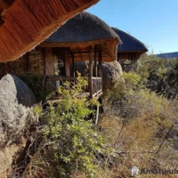 Remote bush camp near Ntshondwe in Ithala Game Reserve offering rustic accommodation in the heart of the South African wilderness